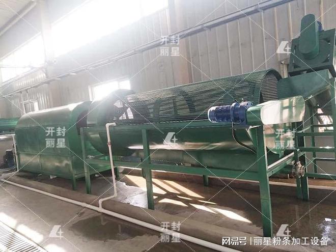 如何让红薯淀粉提取又快又多？自动化淀粉机为生产赋能
